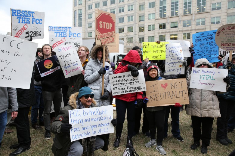 Net Neutrality protest